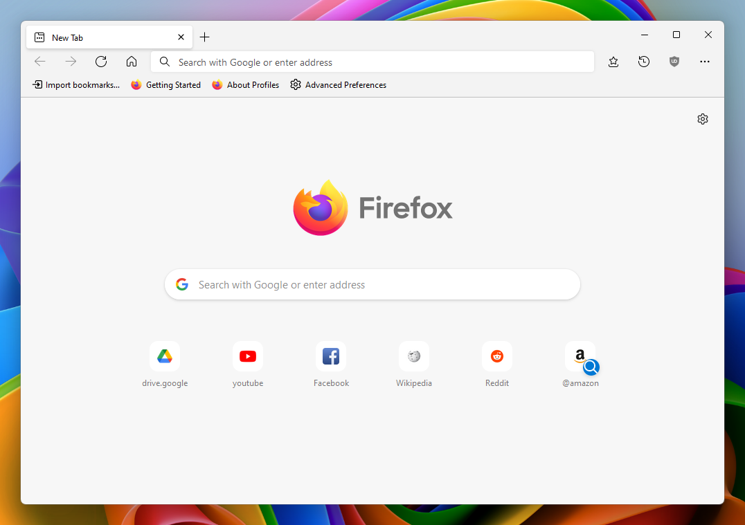 Light, Floating Tabs