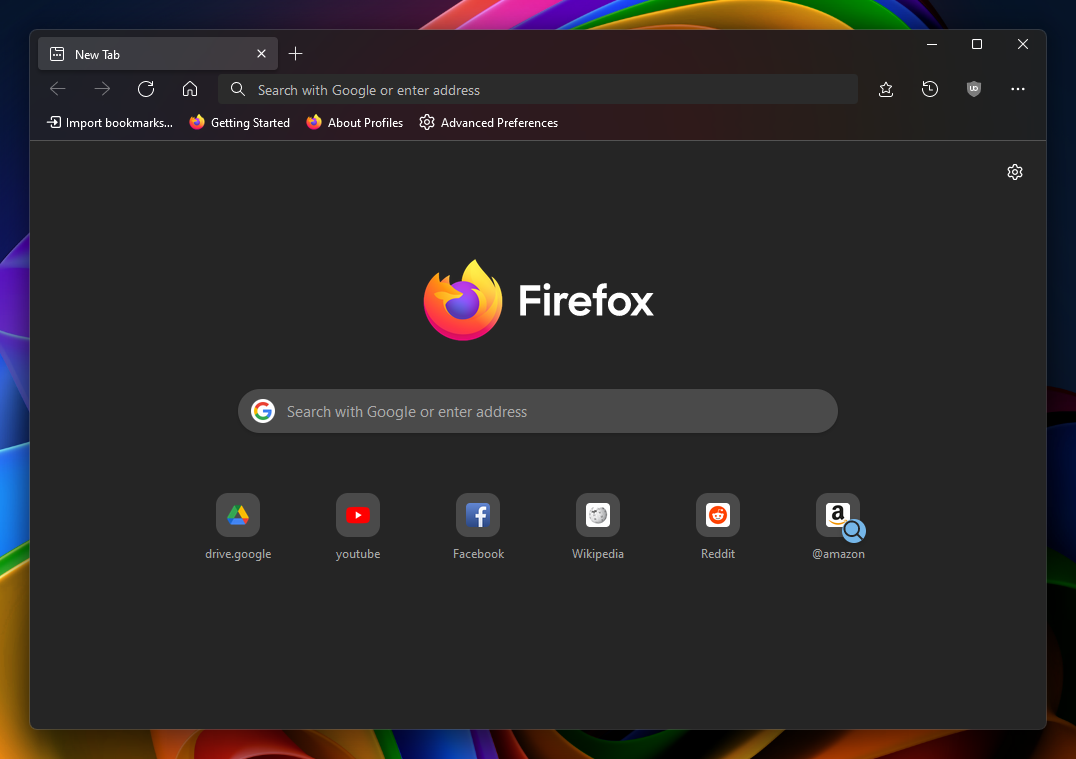 Dark, Mica and Floating Tabs
